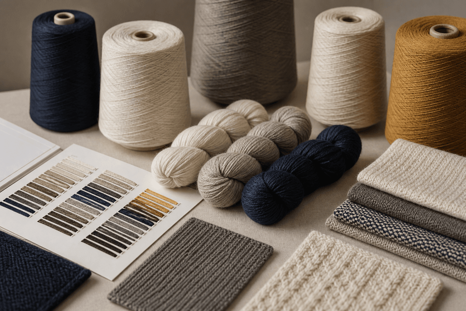 How to Start Prepare Yarn visual.